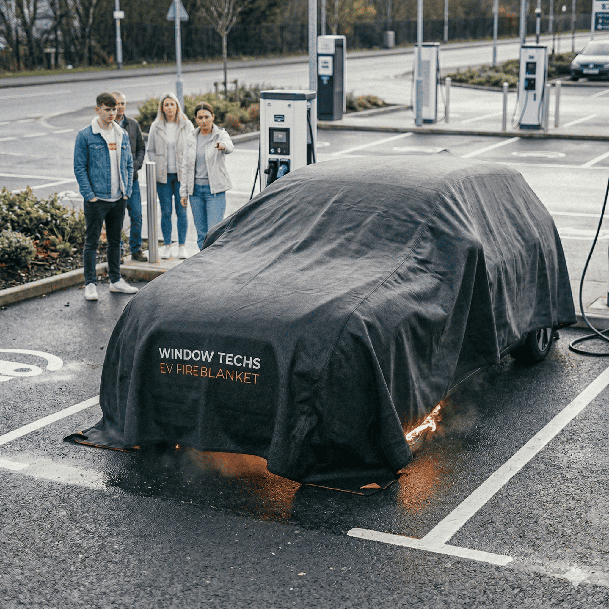 EV Fire Limitation Blanket