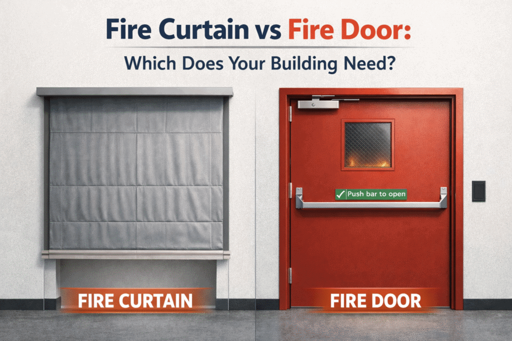 Fire Curtain vs Fire Door